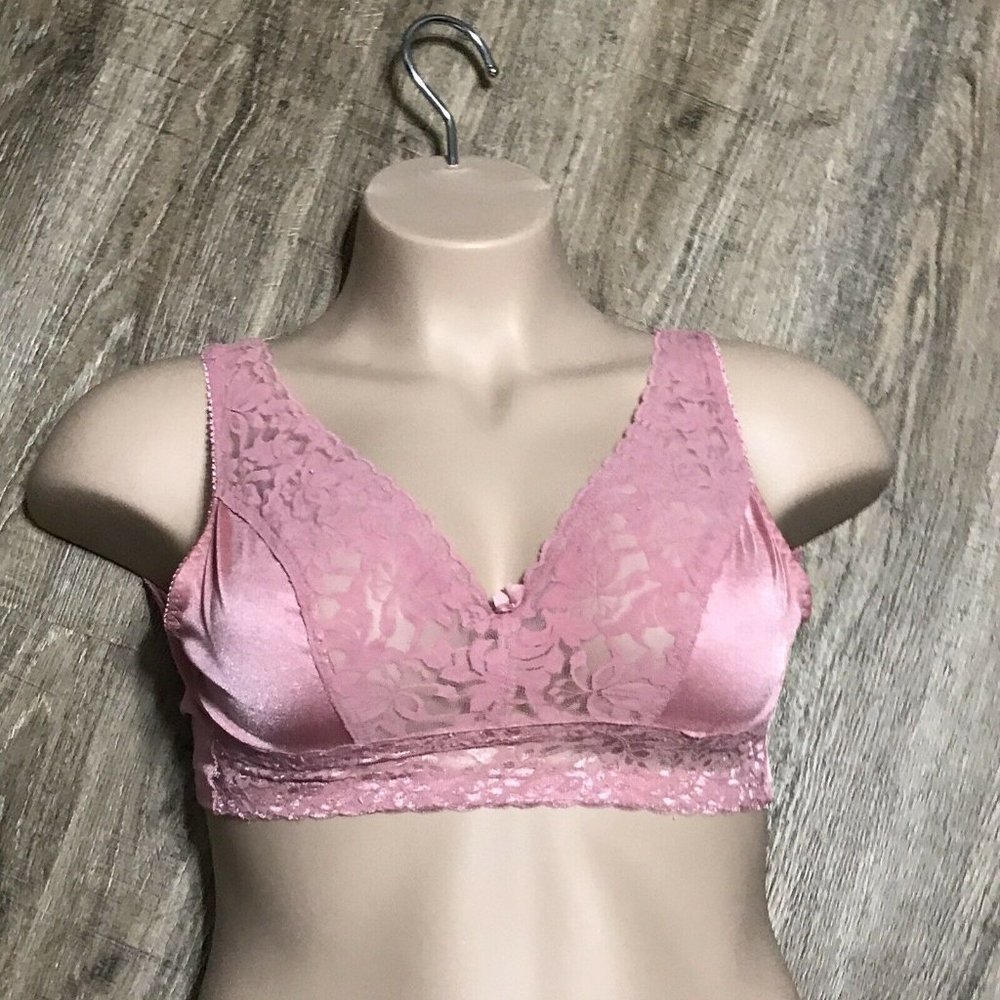 Heavenly Secrets Pink Bralette Sz S
